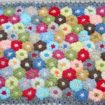 Puff Flowers en crochet
