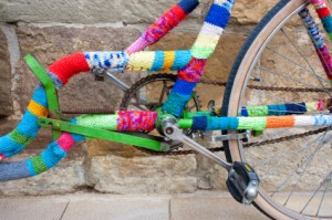 Vélo en crochet