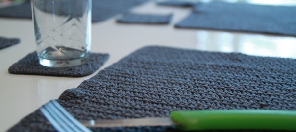 Mes Sets de table en crochet